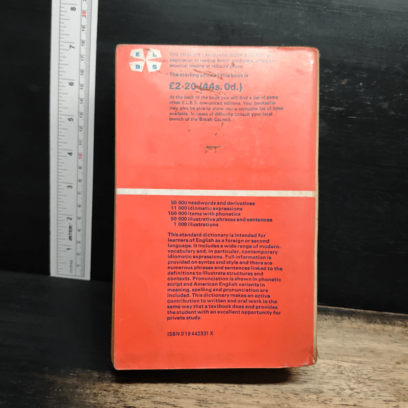 Oxford Advanced Learner's Dictionary of Current English - A.S.Hornby รูปที่ 2