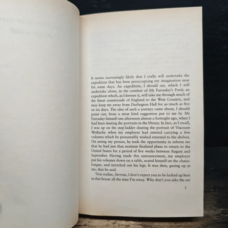 The Remains of the Day - Kazuo Ishiguro รูปที่ 7