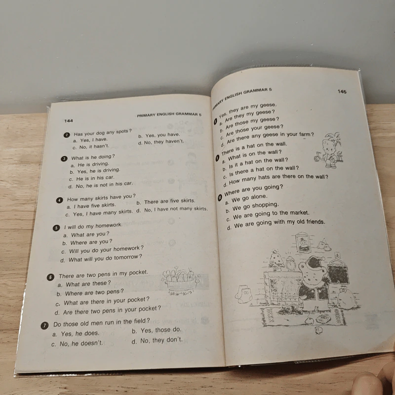 Primary English Grammar Pratom 5 - วัจนา พิพัฒน์ทศพล รูปที่ 9