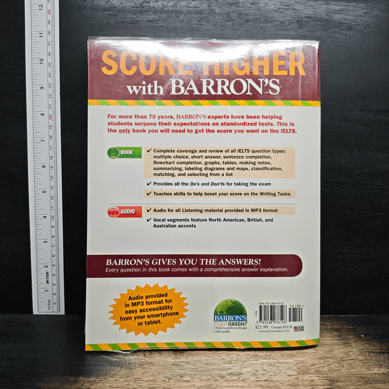 Barron's IELTS 4th Edition รูปที่ 2