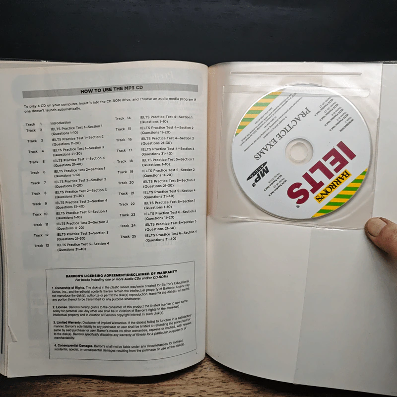 Barron's IELTS Practice Exams (3rd Edition) รูปที่ 10