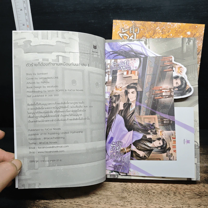 ตัวร้ายก็ต้องทำงานเหมือนกันนะ 2 เล่มจบ - Somkant รูปที่ 6