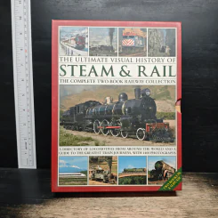 Boxset The Ultimate Visual History of Steam & Rail 2 Books รูปที่ 1