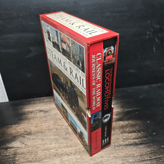 Boxset The Ultimate Visual History of Steam & Rail 2 Books รูปที่ 3