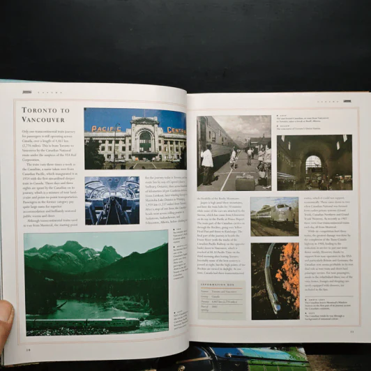 Boxset The Ultimate Visual History of Steam & Rail 2 Books รูปที่ 10