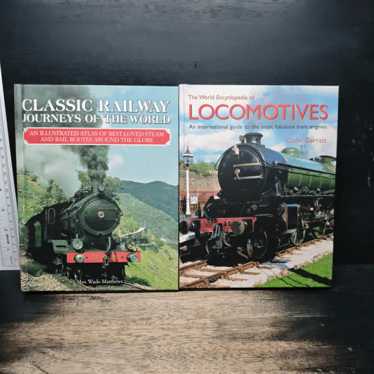 Boxset The Ultimate Visual History of Steam & Rail 2 Books รูปที่ 5