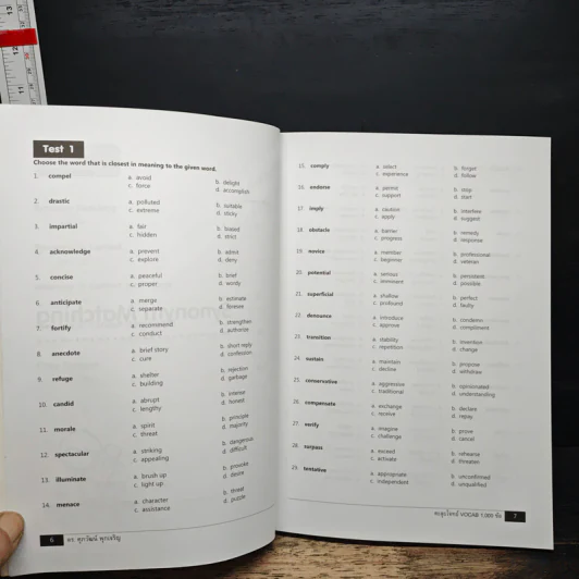 ตะลุยโจทย์ Vocab 1,000 ข้อ - รศ.ดร.ศุภวัฒน์ พุกเจริญ รูปที่ 8