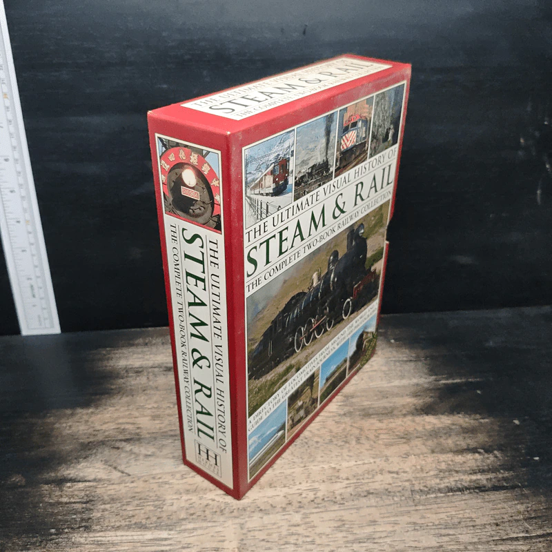 Boxset The Ultimate Visual History of Steam & Rail 2 Books รูปที่ 4