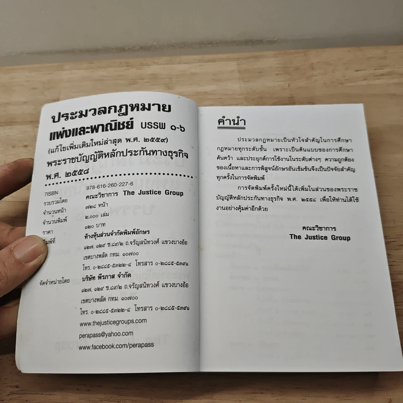 ประมวลกฎหมายแพ่งและพาณิชย์ บรรพ 1-6 ฉบับแก้ไขใหม่ล่าสุด พ.ศ.2559 รูปที่ 6