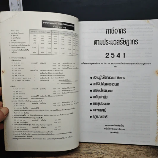 ภาษีอากรตามประมวลรัษฎากร 2541 รูปที่ 6