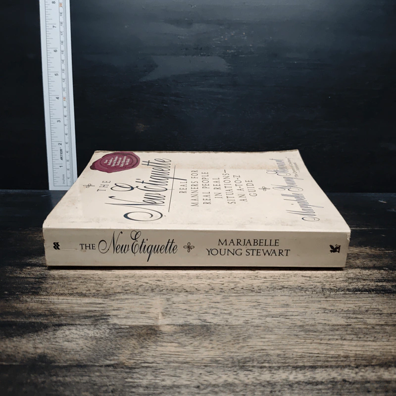 The New Etiquette: Real Manners for Real People in Real Situations-An A-to-Z Guide - Marjabelle Young Stewart รูปที่ 3