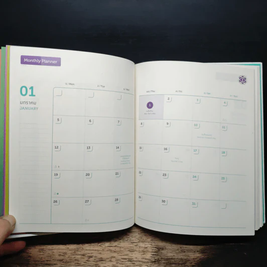 Eco Now สมุดบันทึก 2558 Diary 2015 รูปที่ 9
