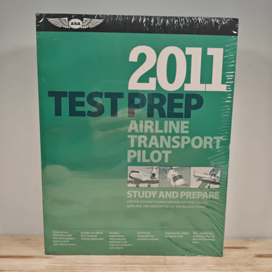 2011 Test Prep Airline Transport Pilot + Computer Testing Supplement รูปที่ 1