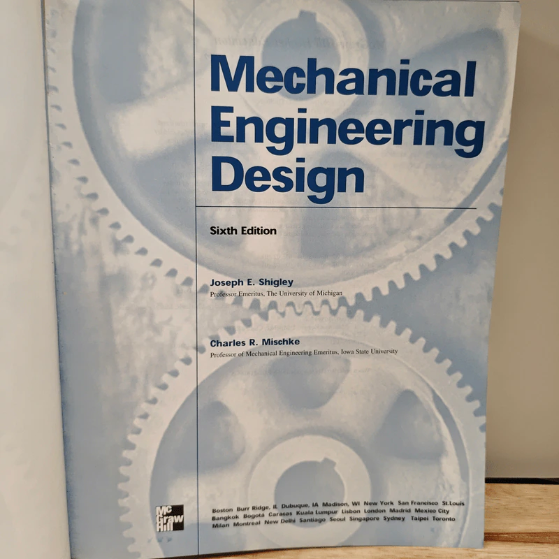 Mechanical Engineering Design - Joseph E. Shigley, Charles R. Mischke รูปที่ 8