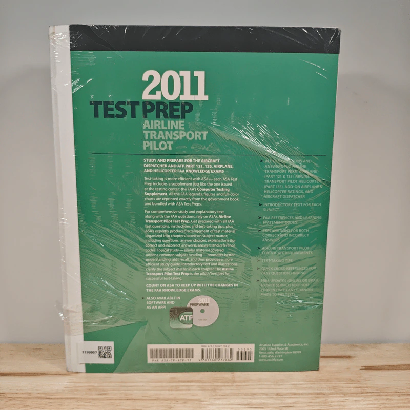 2011 Test Prep Airline Transport Pilot + Computer Testing Supplement รูปที่ 5