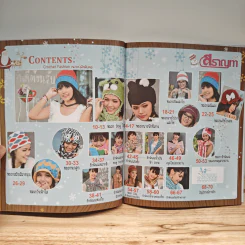 หนังสือ Crochet Fashion หมวก-ผ้าพันคอ รูปที่ 8