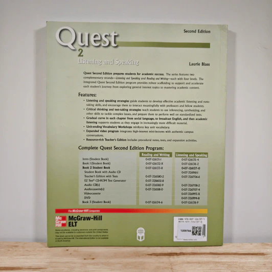 Quest 2 : Listening and Speaking - Laurie Blass รูปที่ 5
