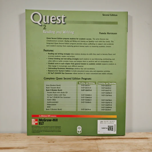Quest 2: Reading and Writing - Pamela Hartmann รูปที่ 5