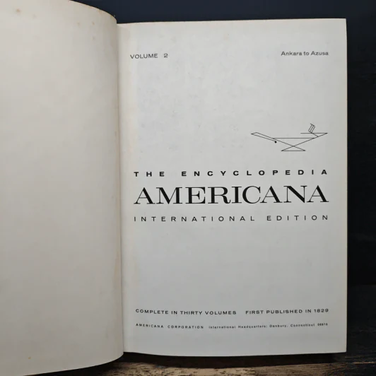 Encyclopedia Americana Vol.2 รูปที่ 6