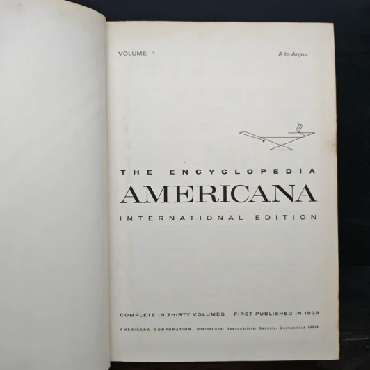Encyclopedia Americana Vol.1 รูปที่ 6