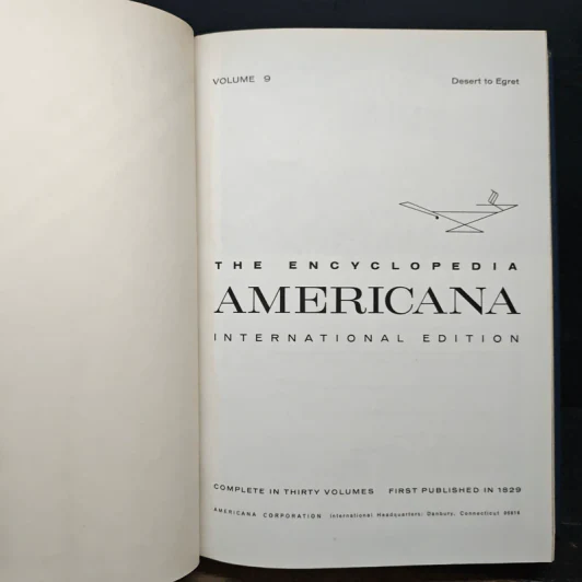 Encyclopedia Americana Vol.9 รูปที่ 6