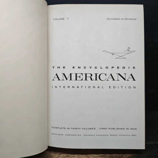 Encyclopedia Americana Vol.7 รูปที่ 6
