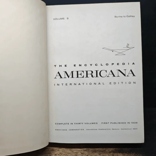 Encyclopedia Americana Vol.5 รูปที่ 6