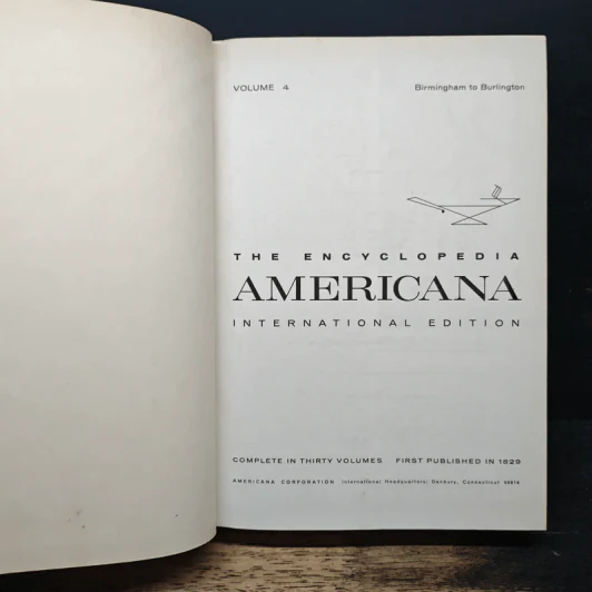 Encyclopedia Americana Vol.4 รูปที่ 6