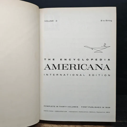 Encyclopedia Americana Vol.3 รูปที่ 6