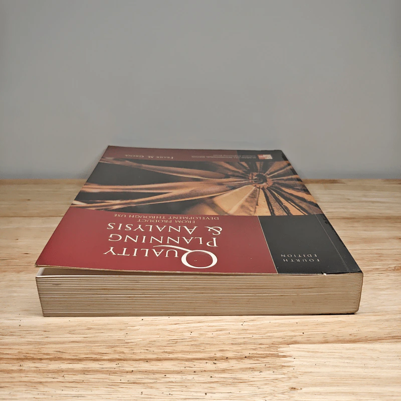 Quality Planning and Analysis: From Product Development Through Use - Frank M. Gryna รูปที่ 4
