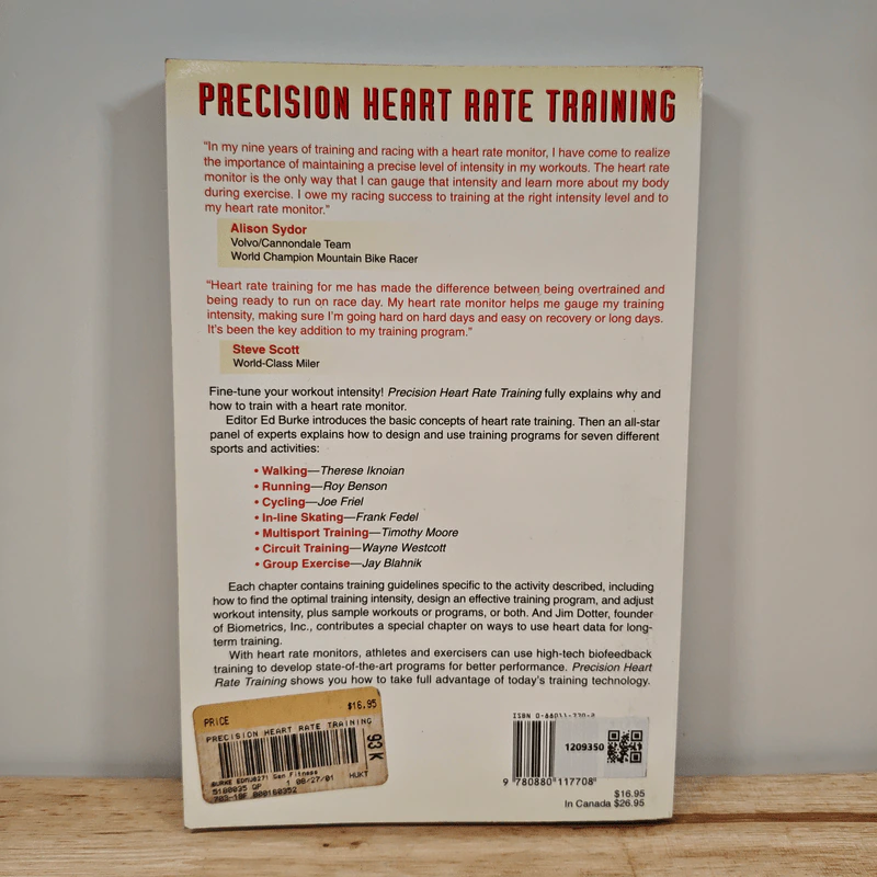 Precision Heart Rate Training - Edmund R. Burke, PhD รูปที่ 5