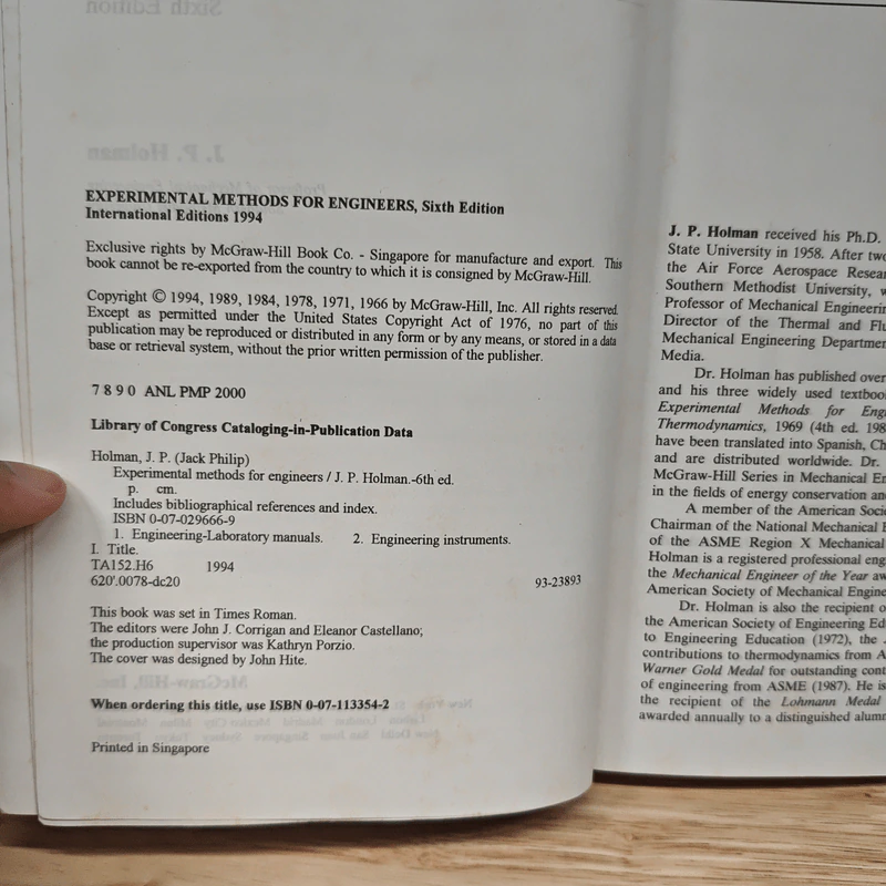 Experimental Methods for Engineers - J. P. Holman รูปที่ 7