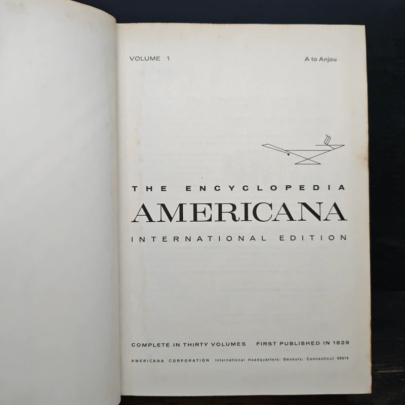Encyclopedia Americana Vol.1 รูปที่ 6