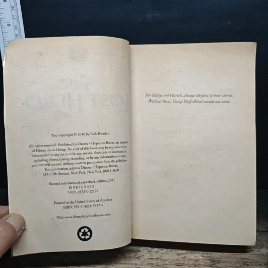 The Lost Hero - Rick Riordan รูปที่ 6