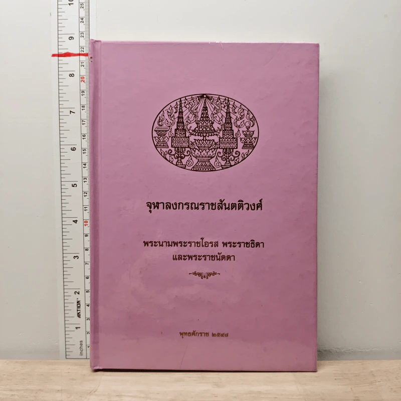 จุฬาลงกรณราชสันตติวงศ์ พระนามพระราชโอรส พระราชธิดาและพระราชนัดดา รูปที่ 1