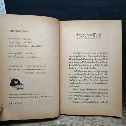 ก่อกองทราย - ไพฑูรย์ ธัญญา รูปที่ 7