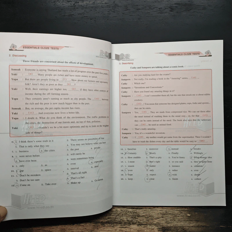 Essentials Cloze Tests - อาจารย์กฤศกร กรศิริวรางกุล, อาจารย์กรองแก้ว ซาบารา รูปที่ 8