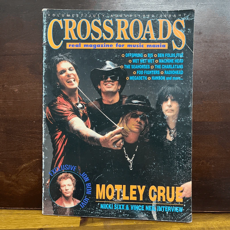 CROSSROADS VOL.7 July-Aug Motley Crue รูปที่ 1