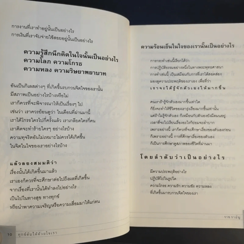 ทุกข์ดับได้ด้วยใจเรา - ราช รามัญ รูปที่ 11