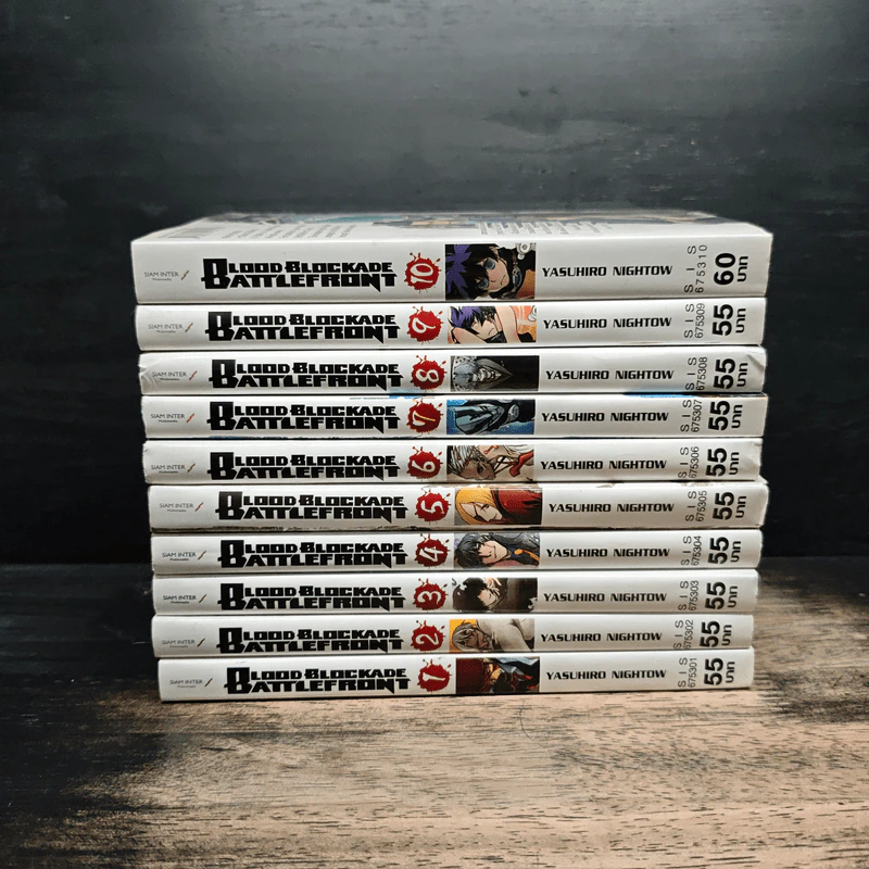 Blood Blockade Battlefront เล่ม 1-10 - Yasuhiro Nightow รูปที่ 2