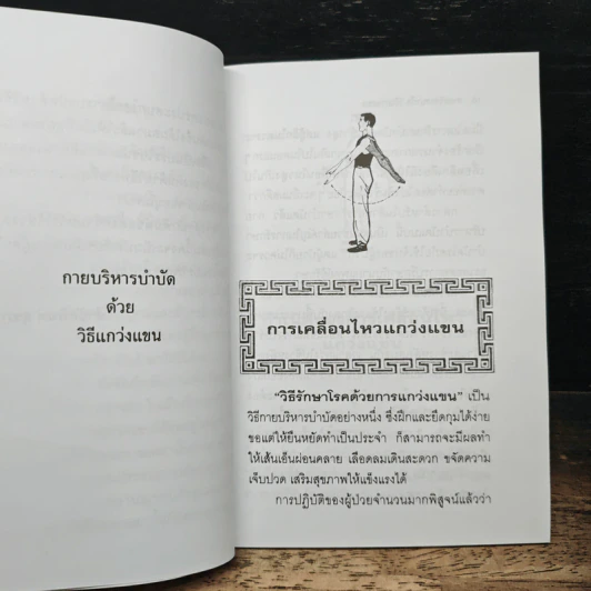 กายบริหารบำบัดด้วยวิธีแกว่งแขน - ศักดิ์ อนุสรณ์ รูปที่ 7