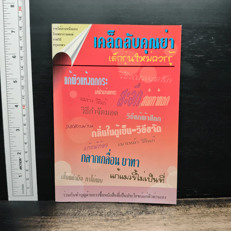 เคล็ดลับคุณย่า เด็กยุคใหม่ควรรู้ รูปที่ 1