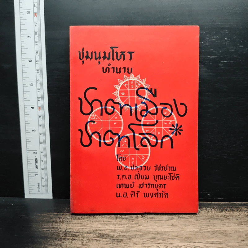 ชุมนุมโหร ทำนาย ชาตาเมือง ชาตาโลก - พ.อ.ประจวบ วัชรปาณ รูปที่ 1