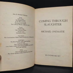 Coming Through Slaughter - Michael Ondaatje รูปที่ 5
