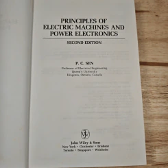Principles Of Electric Machines And Power Electronics - P.C. Sen รูปที่ 8