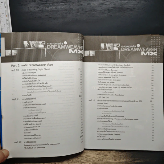 Macromedia Dreamweaver MX ฉบับเรียนลัด รูปที่ 10