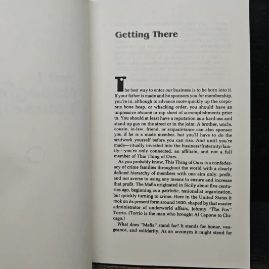 The Mafia Manager : A Guide to the Corporate Machiavelli - V. รูปที่ 9
