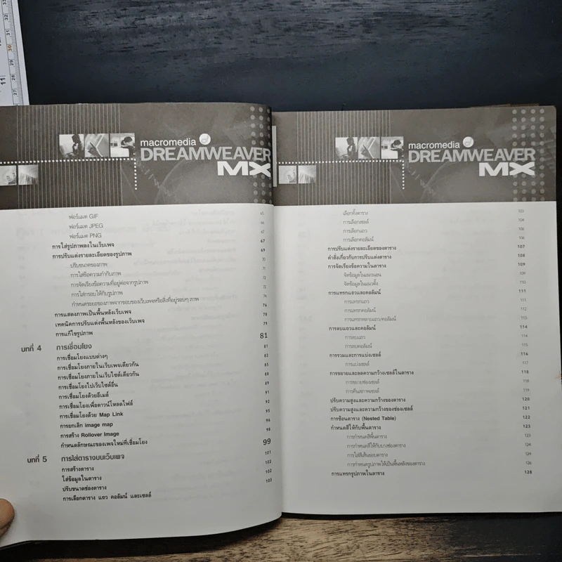 Macromedia Dreamweaver MX ฉบับเรียนลัด รูปที่ 8