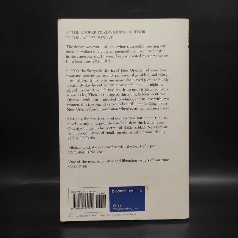 Coming Through Slaughter - Michael Ondaatje รูปที่ 2