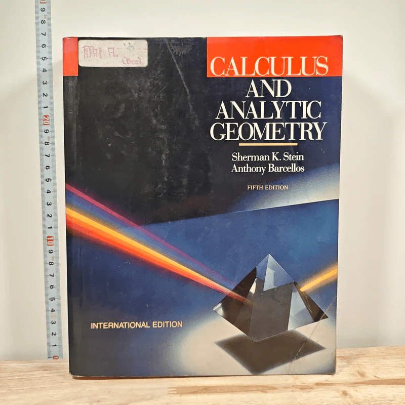 Calculus and Analytic Geometry - Sherman K. Stein, Anthony Barcellos รูปที่ 1